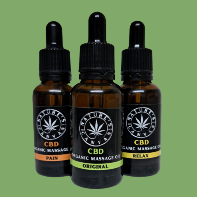 CBD Massage Oil Combo 3X30ml (save 10%)