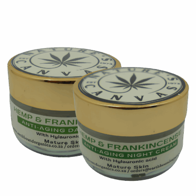 Hemp & Frankincense Face Moisturiser Day & Night Combo