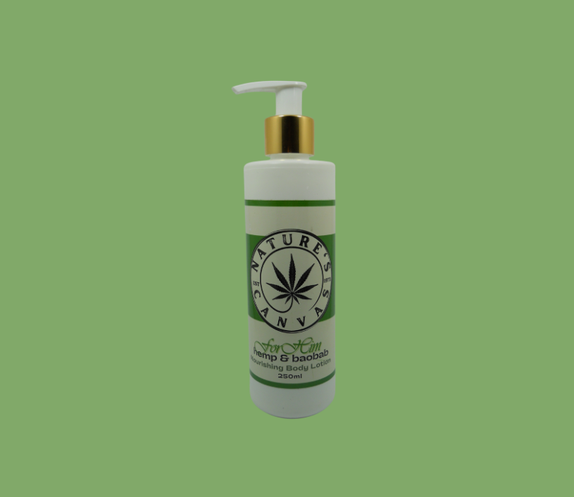 Hemp & Baobab nourishing body lotion ‘For Him’ 250ml