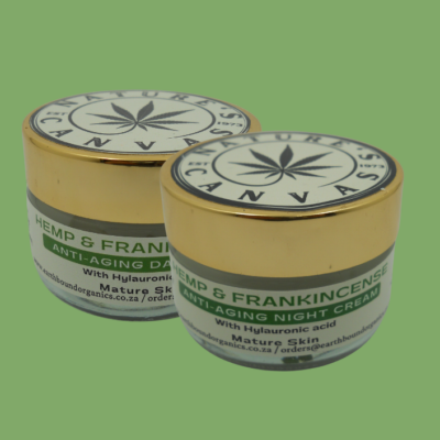 Hemp & Frankincense Face Moisturiser Day & Night Combo