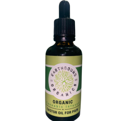 Cannabis Infused Organic Castor Oil For Pain 50ml