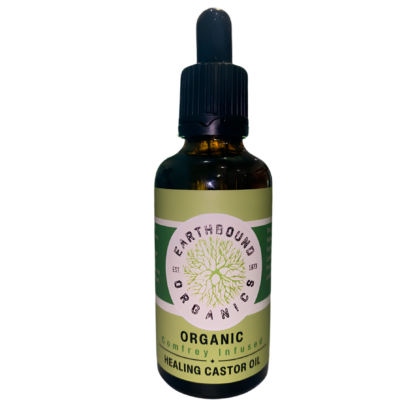 Comfrey Infused Organic Castor Oil For Healing 50ml