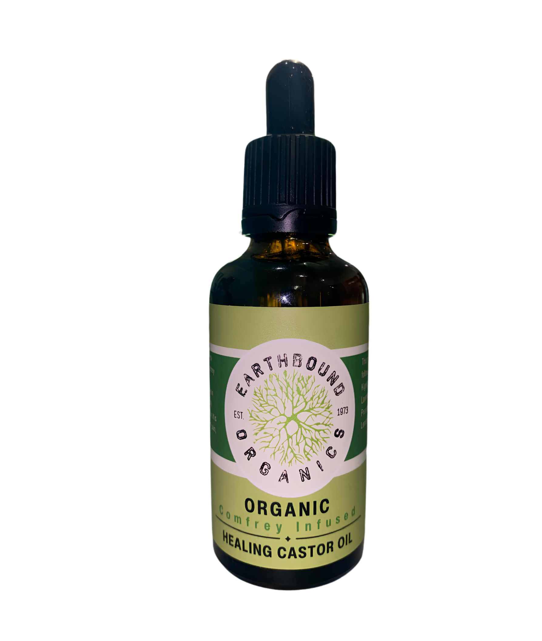 Comfrey Infused Organic Castor Oil For Healing 50ml